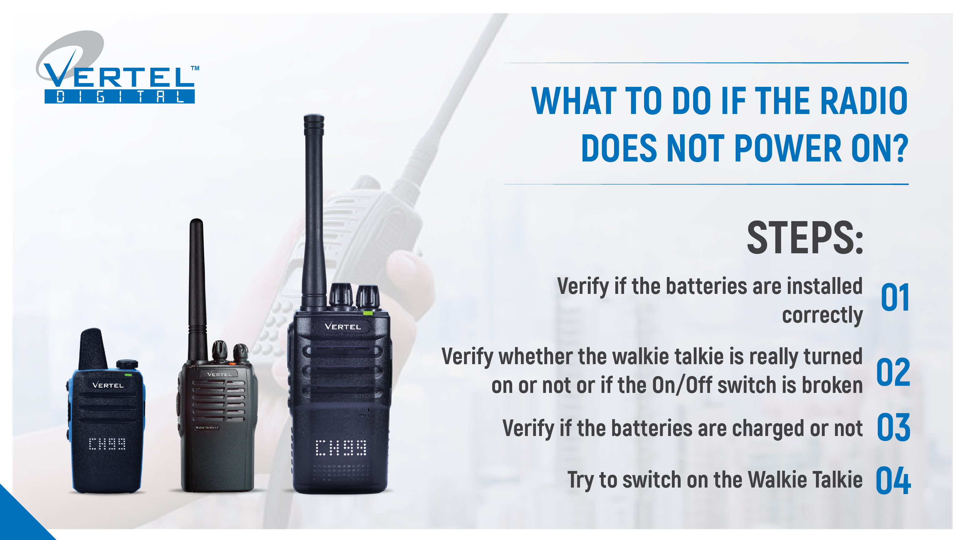 best quality walkie talkies